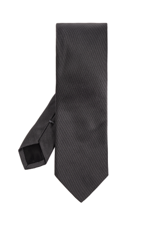 【関税＆送料込み】Dolce & Gabbana Black Tie With Tie Closu Silk tie with DG logo in Blue for Men | Dolce&Gabbana®